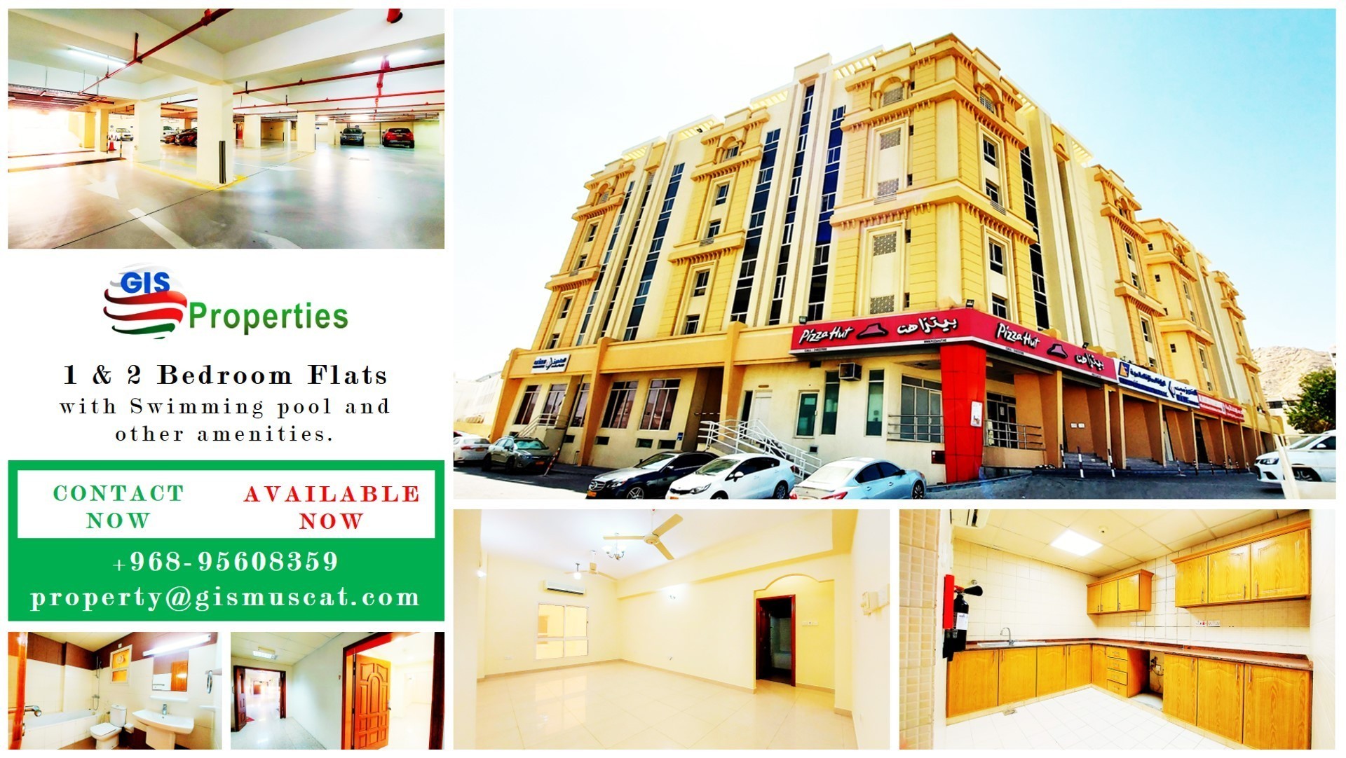 GIS Properties  Apartments Rooms and Office Space for Rent in Oman